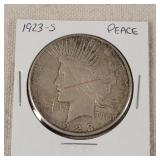 1923-S Silver Peace Dollar