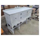 Painted Sideboard,  60"W x 38"H x 20"D