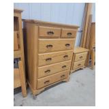 Quality Solid Oak Chest of Drawers