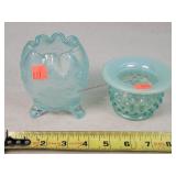Northwood Rose Bowl & Fenton Dish