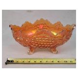 Fenton Marigold Carnival Fruit Bowl