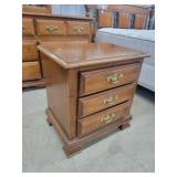Maple Night Stand , 25W x 25H x 18D