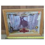 16x21 Old Milwaukee Beer Mirror- bear