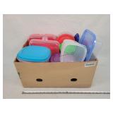 Large Box of Tupperware