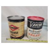 2-5 LB. Grease Tins, Partially Full
