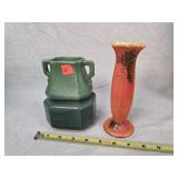 2- Rum Rill Pottery Vases