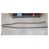 2-  3/8" x 20ft. Log Chains