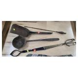 Ash Shovel & Smelting Ladle, Log Turner