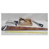 Gun Case, Hack Saws, Clay Pigeon Thrower