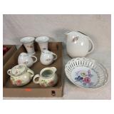 Hall Pitcher, Creamer & Sugar, Occupied Japan