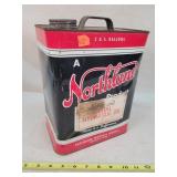Northland 2 Gallon Oil Tin, Empty