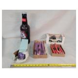 6" & 10" Taper Candles, Budweiser Banks