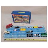 Matchbox Collector box & 12- Misc Cars