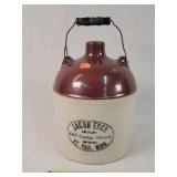 Bailed Stoneware Jug - MN Advertising