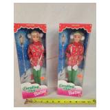 Caroling Fun Barbie Dolls