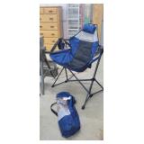 Swinging Hammock Folding Camp Chair, Like New