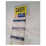 Castle Oil Display Rack, 14W x 35H