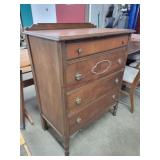 Vintage Chest of Drawers, 34"W x 41"H x 19"D