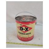 DX Lubricants 10 LB 507W Lube, Partially Full