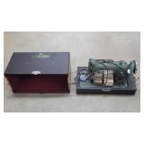 Vintage Olive Green Viking Sewing Machine