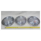 3 - Vintage Oldsmobile Hub Caps