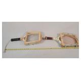 2 - Vintage Dunlop Wooden Tennis Racketts