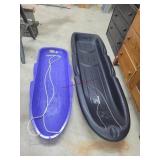 2- Snow Sleds, 66" & 48"