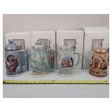 4- Avon Beer Steins
