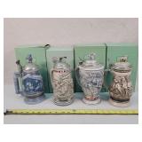 4- Avon  Beer Steins