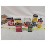 9- Misc Automotive Tins