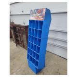 Hotwheels Cardboard Display,  19"W x 62"H x 12"D