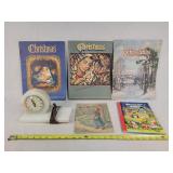 Christmas Books, Marble Clock, Kids Books