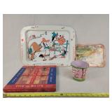Toy Blox, Tin Trays & Bucket