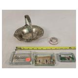 Vintage Paper Weights & Occupied Japan Dish