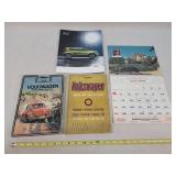 Vintage VW Books, Skelgas Calendar, & More