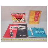 1962 Tuneup Charts, Champion Spark Plug Chart