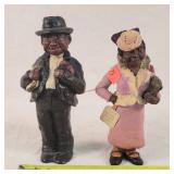 Lincoln County Garden Club Colored Folk 8"t