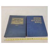 1963 & 1971 Auto Repair Manuals