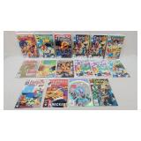16- Marvel Fantastic Four, X-Men Comics