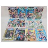 12- DC Amethyst Comics, 60c-75c