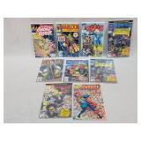 9- Marvel Comics Mixed Lot
