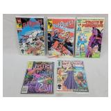 5- Marvel Comics Mixed Lot