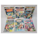 6- DC Justice League Comics