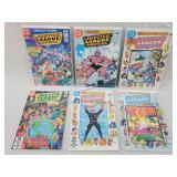 6- DC Justice League Comics