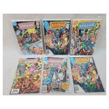 6- DC Justice League Comics