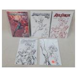 5- VARIANT Dynamite Sonjaversal, Red Sonja Comics