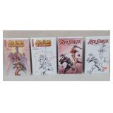 4- Dynamite Red Sonja VARIANT Comics