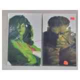 2- Hulk Variant Comics