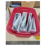 6 - Binders For Comic Collectors With Sleeves
