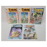 5- Valiant Turok Dinosaur Hunter Comics